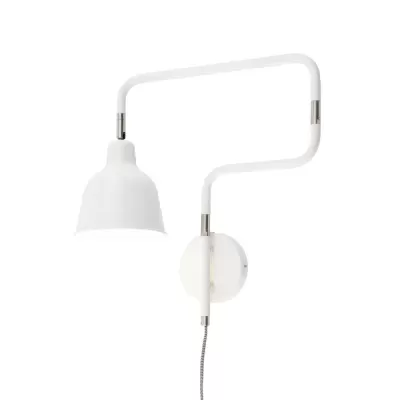 Aplique de Parede Articulado Branco London