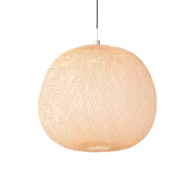 Candeeiro de teto Plum em Bambu Natural