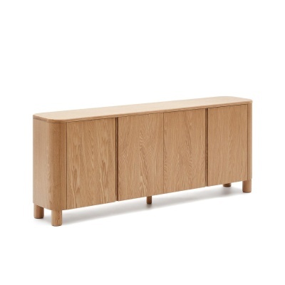 Aparador Saly, madeira de freixo, 200x79