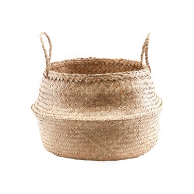 Cesta Tangue, c/alças, seagrass, Ø40x30