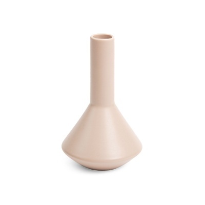 Jarra Nicol, cerâmica, rosa, Ø15x25