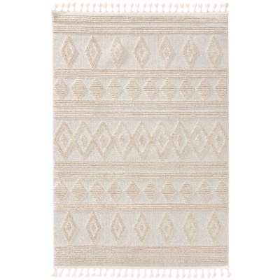 Tapete Otto, poliéster, bege