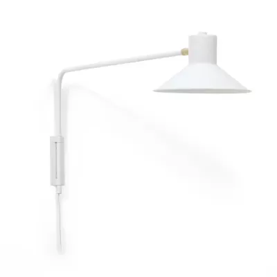 Aplique de Parede Giratório em Metal Arias