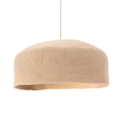 Candeeiro de Teto em Feltro Nude Yurte Ø50x16