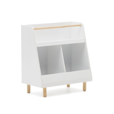 Estante de livros Serwi, infantil, lacado, 63x68