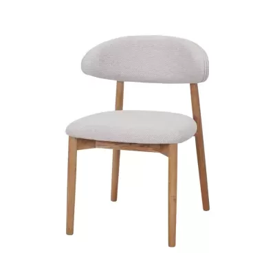 Cadeira estofada madeira carvalho Bondi