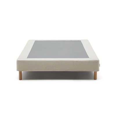 Sommier Ofila, madeira faia, bege, 90x200