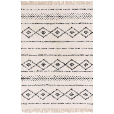 Tapete Nomi, algodão, creme