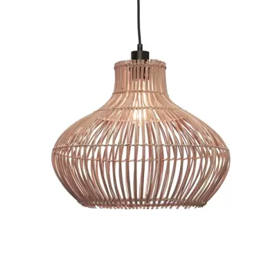 Candeeiro de Teto em Rattan Natural Kalahari