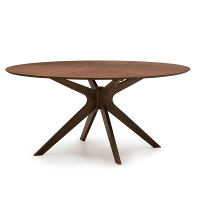 Mesa de jantar Namin, nogueira, 180x110