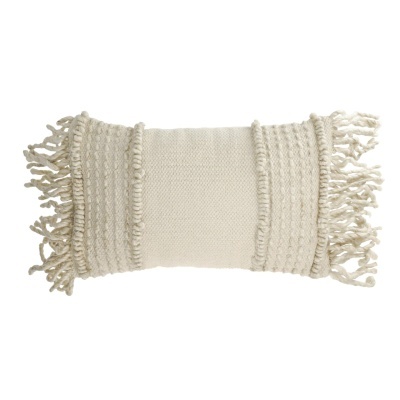 Capa de almofada Mari, algodão, bege, 30x50