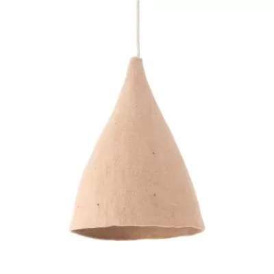 Candeeiro de Teto em Feltro Nude Tipi Ø27x40