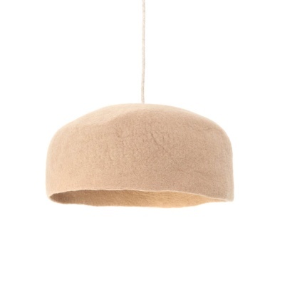 Candeeiro de Teto em Feltro Nude Yurte Ø40x14