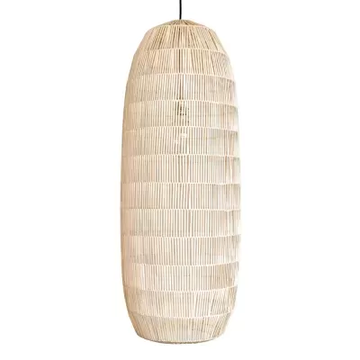 Candeeiro de Teto em Rattan Pickle Large Ø40x106