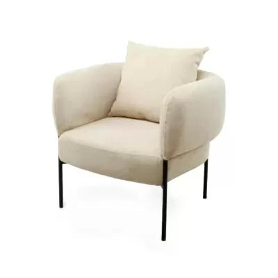 Cadeirão com braços estofado Agadir