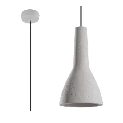 Candeeiro de Teto em Concreto Epolin Ø17x32