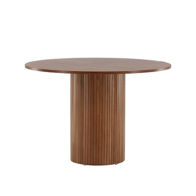 Mesa de jantar Bianca, nogueira, Ø110X75