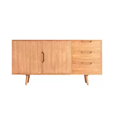 Aparador em madeira mindi Moss 160x80