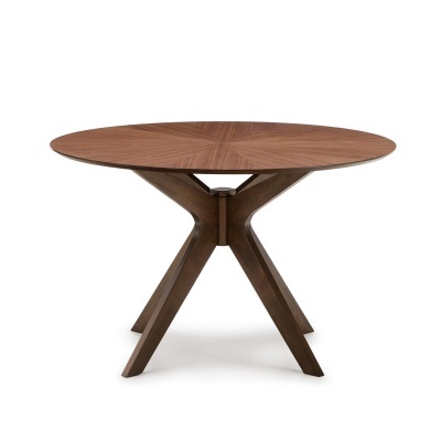 Mesa de jantar Namin, nogueira, Ø120x75