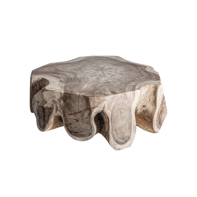 Mesa de centro em madeira acácia Tuxford 116x40