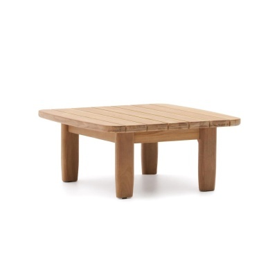 Mesa de apoio Tiran, exterior, madeira teca