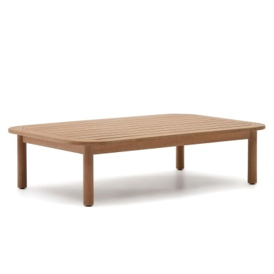 Mesa de centro Savan, exterior, madeira eucalipto