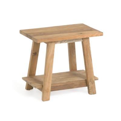 Banco de apoio Sifara, madeira teca