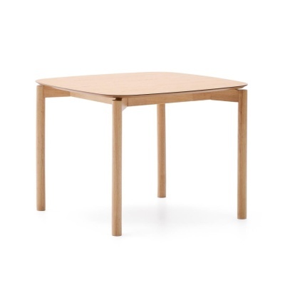 Mesa de jantar Indan, freixo/seringueira, 100X100