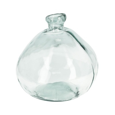 Jarra Berna, vidro reciclado, Ø33x33