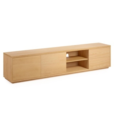 Móvel TV Abil, madeira carvalho, 200x44