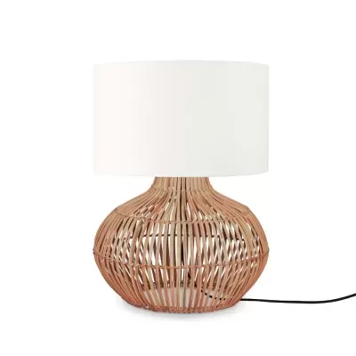 Candeeiro de Mesa em Rattan Natural Kalahari