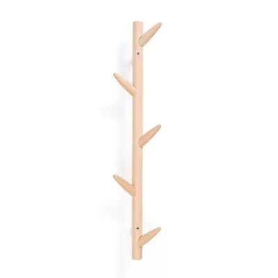 Cabide de parede Nattan, madeira bétula, 75cm