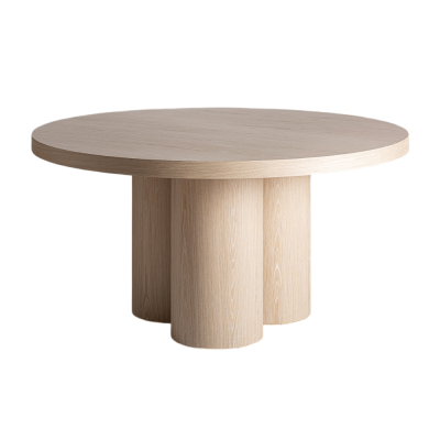 Mesa de jantar em madeira carvalho Prayssac Ø150x76