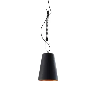 Candeeiro de Teto em Metal Óxido Envelhecido Ø21x30