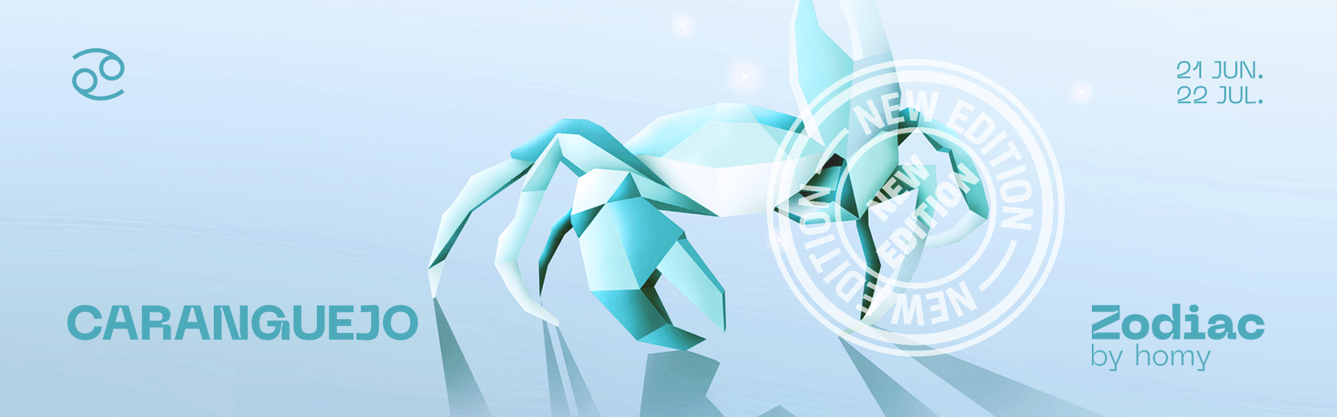 Caranguejo - 21 DE JUNHO A 22 DE JULHO