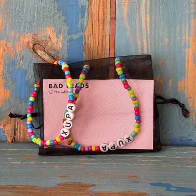 Conjunto Colar e Pulseira  "XUPA"  Edição limitada