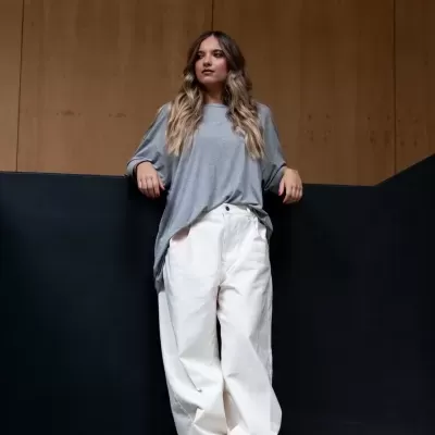 Calças Flex One em tecido- 100% algodão (MESHMESS)