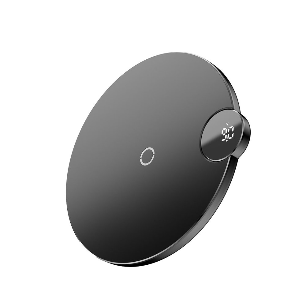 Base de Carregamento sem fios Qi Baseus Digital LED Display Base de Carregamento sem fios Qi Baseus Digital LED Display