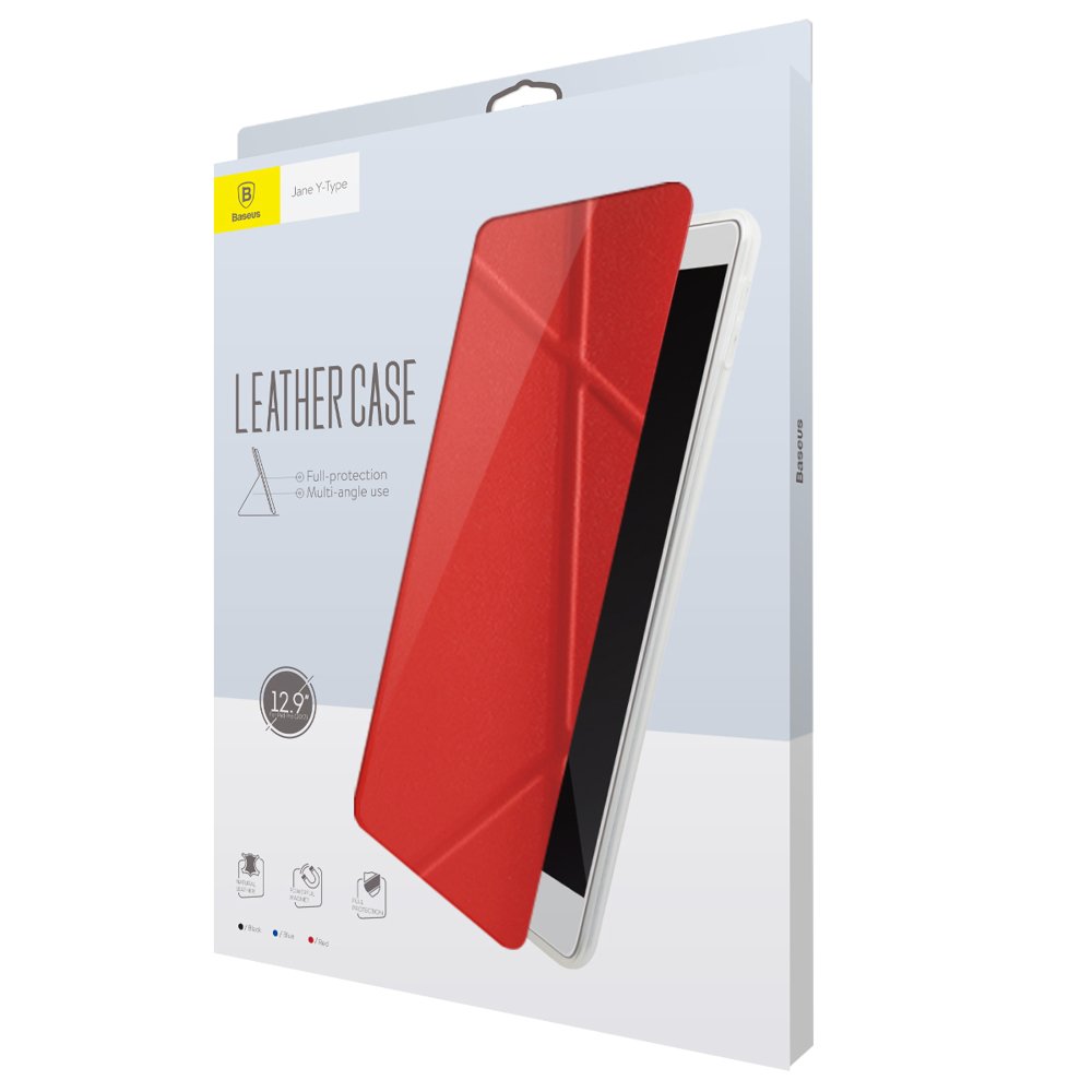 Capa Baseus Jane Y-Type para iPad Pro 12.9'' - Vermelho Capa Baseus Jane Y-Type para iPad Pro 12.9'' - Vermelho