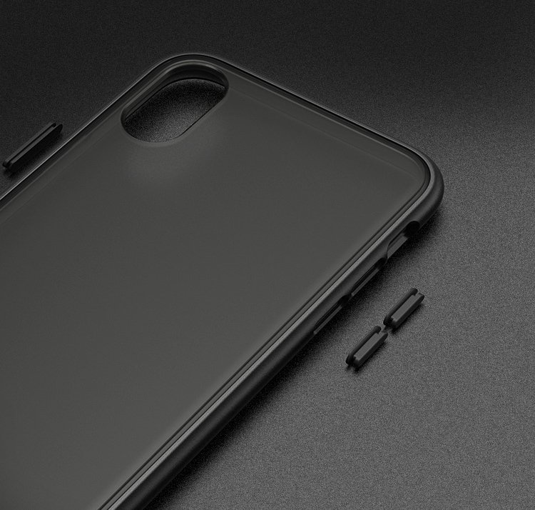 iPhone XS Max Capa Transparente Mate iPaky Cucorolis iPhone XS Max Capa Transparente Mate iPaky Cucorolis