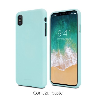 iPhone X/XS Capa Fina Silicone Soft Feeling Goospery iPhone X/XS Capa Fina Silicone Soft Feeling Goospery