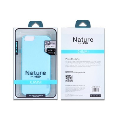 iPhone X/XS Capa Super Fina Silicone Nillkin Nature