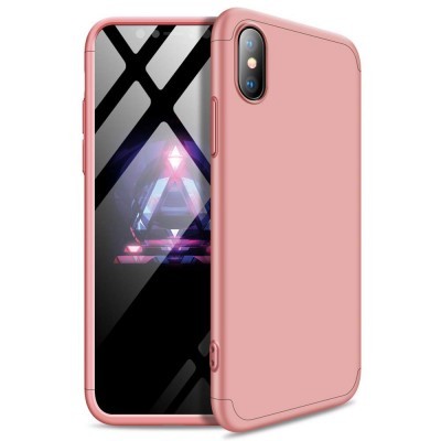 Capa Slim 360º Full-Body GKK + Vidro Temperado para iPhone XS Max