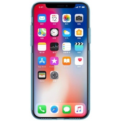 iPhone X/XS Capa Super Fina Silicone Nillkin Nature