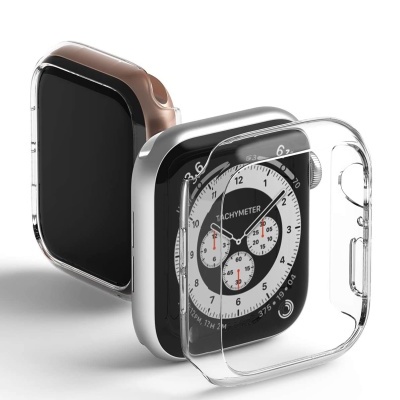 (Pack 2) Capa Ringke Slim Clear para Apple Watch (44mm) (Pack 2) Capa Ringke Slim Clear para Apple Watch (44mm)