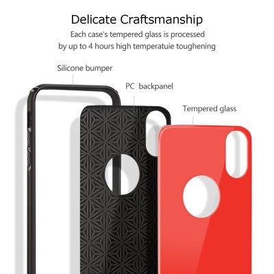 Capas para telemóvel de diferentes materiais e cores com recorte circular na traseira