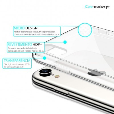 iPhone XR Capa Ultra-Fina Silicone Transparente iPhone XR Capa Ultra-Fina Silicone Transparente