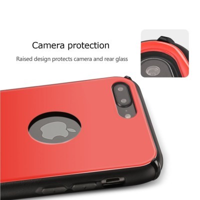 iPhone 7/8 Plus Capa Shinny Vidro Temperado iPhone 7/8 Plus Capa Shinny Vidro Temperado