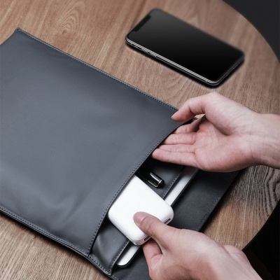 Capa Sleeve Macbook 13'' Baseus Elegant - Gray Capa Sleeve Macbook 13'' Baseus Elegant - Gray