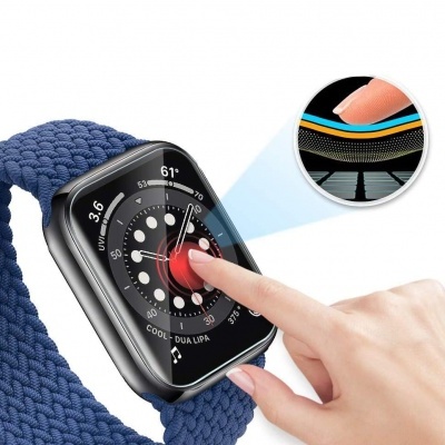 (Pack 3) Películas de Protecção 3mk ARC para Apple Watch Series 8/7 (45mm)